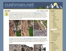 Tablet Screenshot of cushman.net